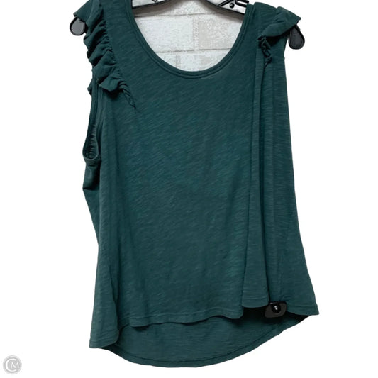 Top Sleeveless By Pilcro In Blue, Size: Xl