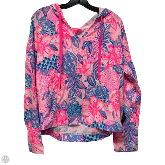 Sweatshirt Designer By Lilly Pulitzer In Pink, Size: L
