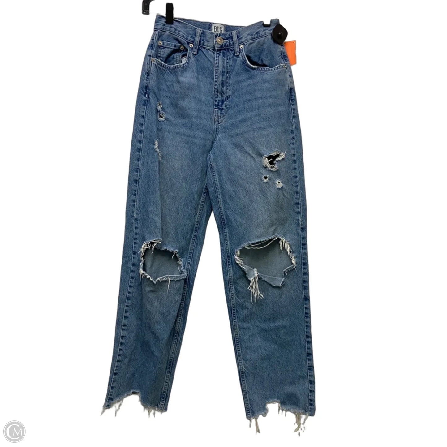 Jeans Wide Leg By Bdg In Blue Denim, Size: 4