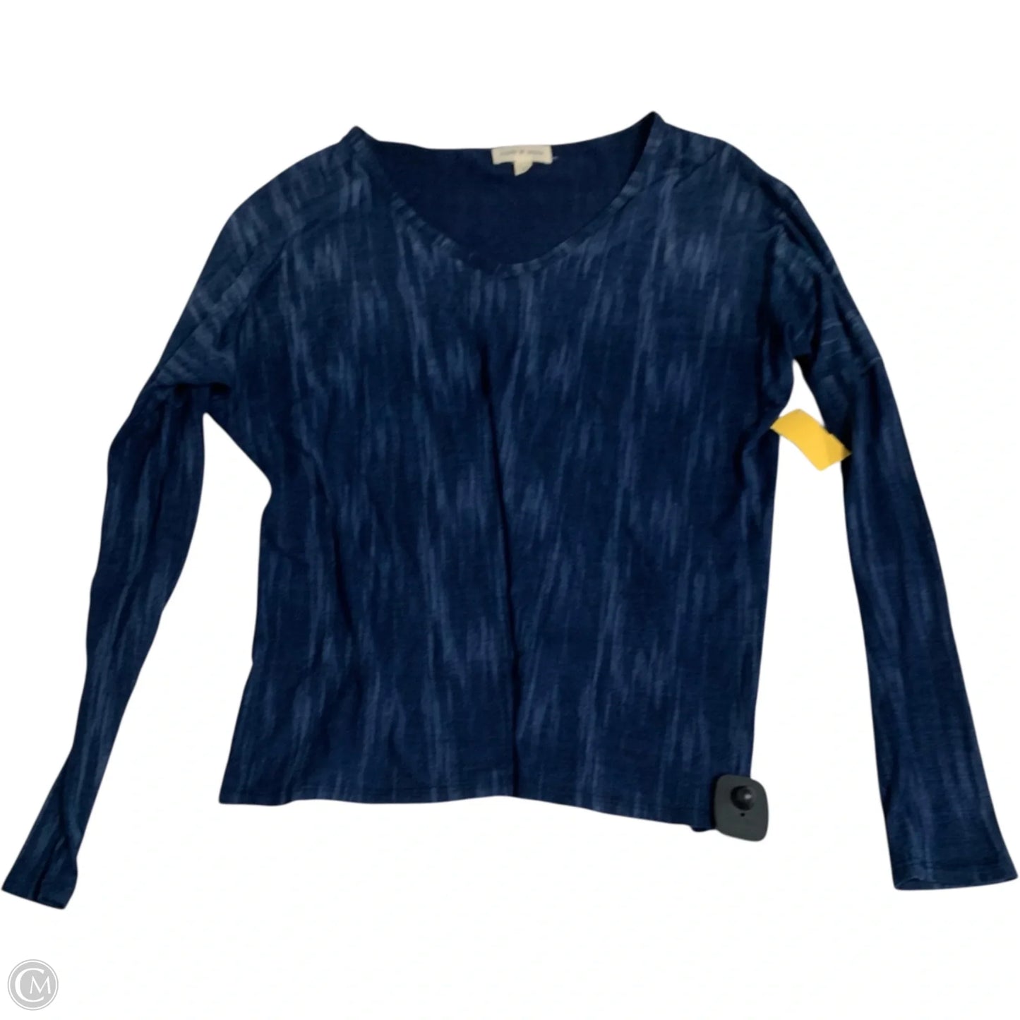 Top Long Sleeve By Cloth & Stone In Blue, Size: S
