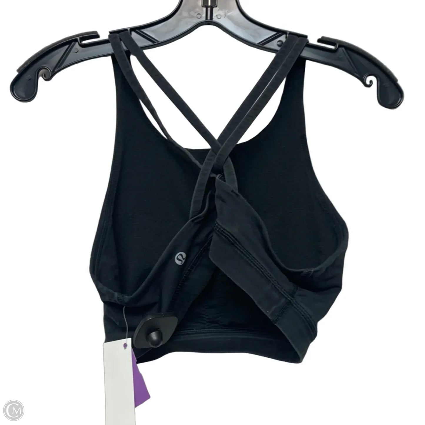 Athletic Bra By Lululemon In Black, Size: M