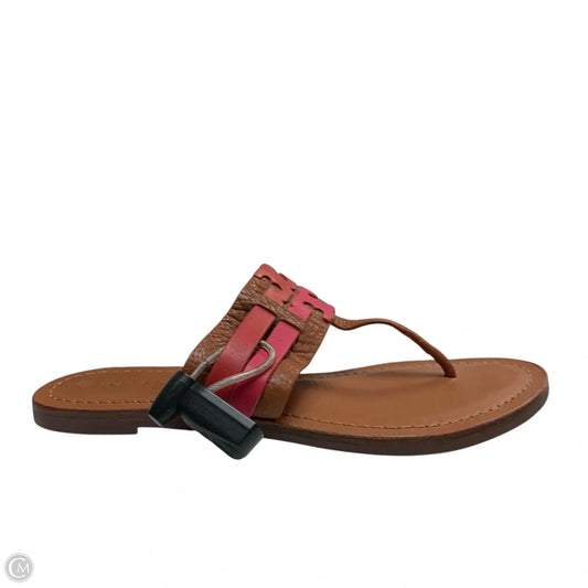 Sandals Designer By Tory Burch In Brown, Size: 7