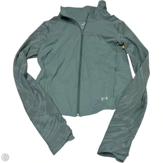 Athletic Jacket By Under Armour In Blue, Size: S