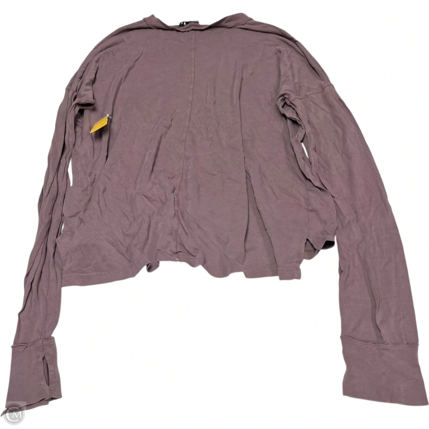 Athletic Top Long Sleeve Crewneck By Mono B In Pink, Size: M