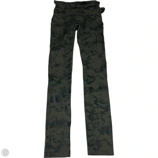 Athletic Leggings By Spanx In Camouflage Print, Size: S
