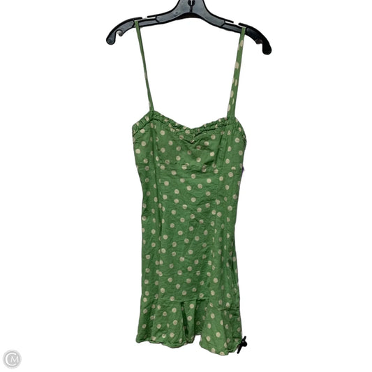 Dress Casual Short By Zara In Polkadot Pattern, Size: S
