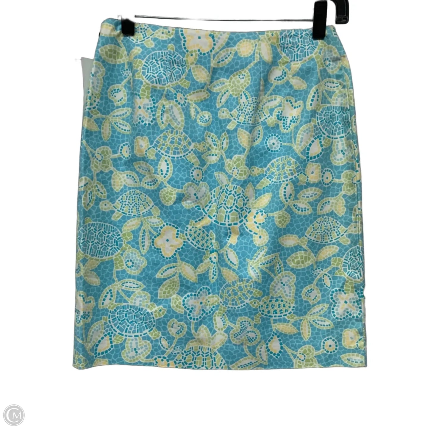 Skirt Mini & Short By Talbots In Blue & Green, Size: Sp