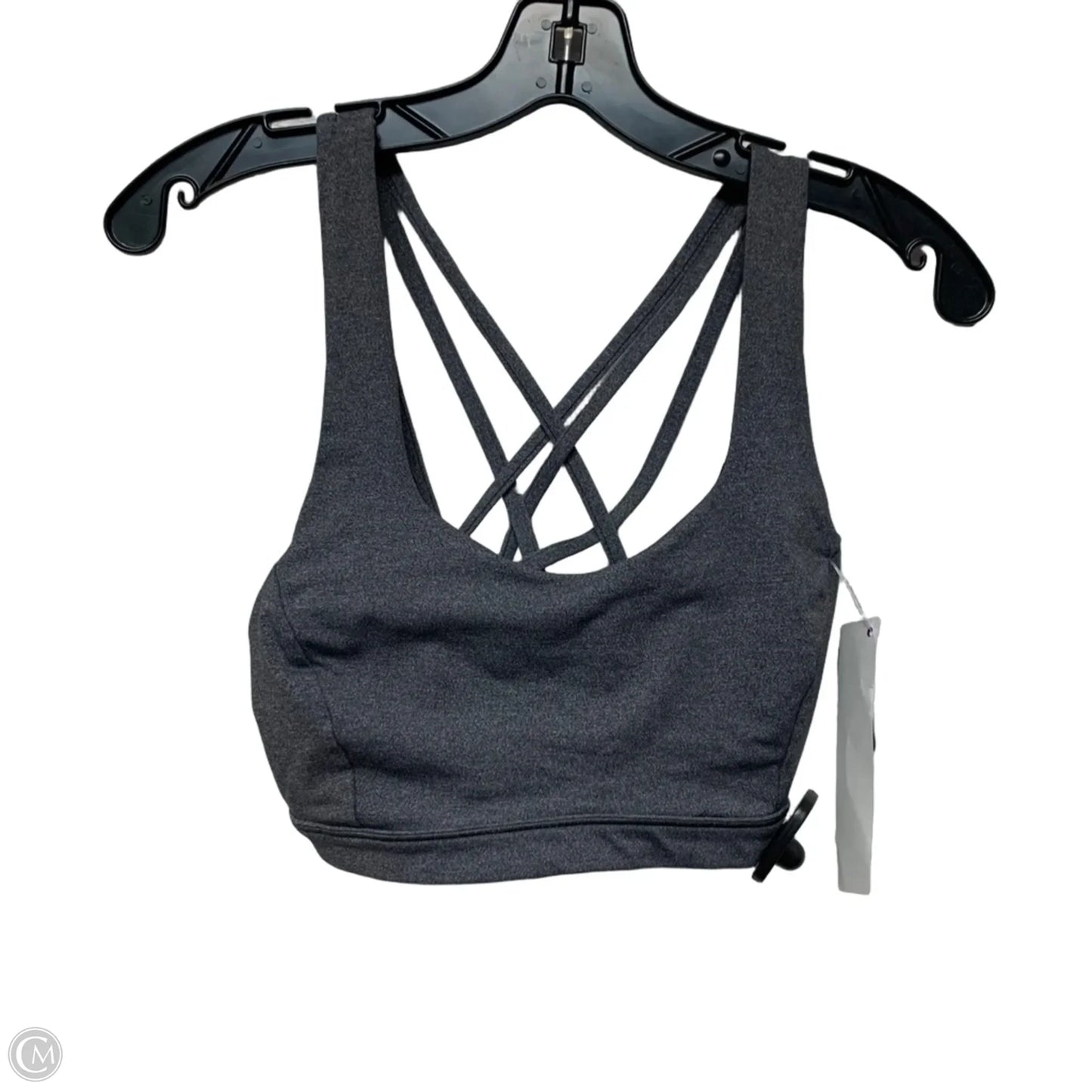 Athletic Bra By Lululemon In Grey, Size: S