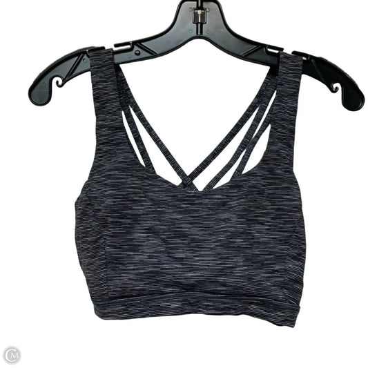 Athletic Bra By Lululemon In Grey, Size: M