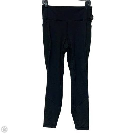 Athletic Leggings By Lululemon In Black, Size: M