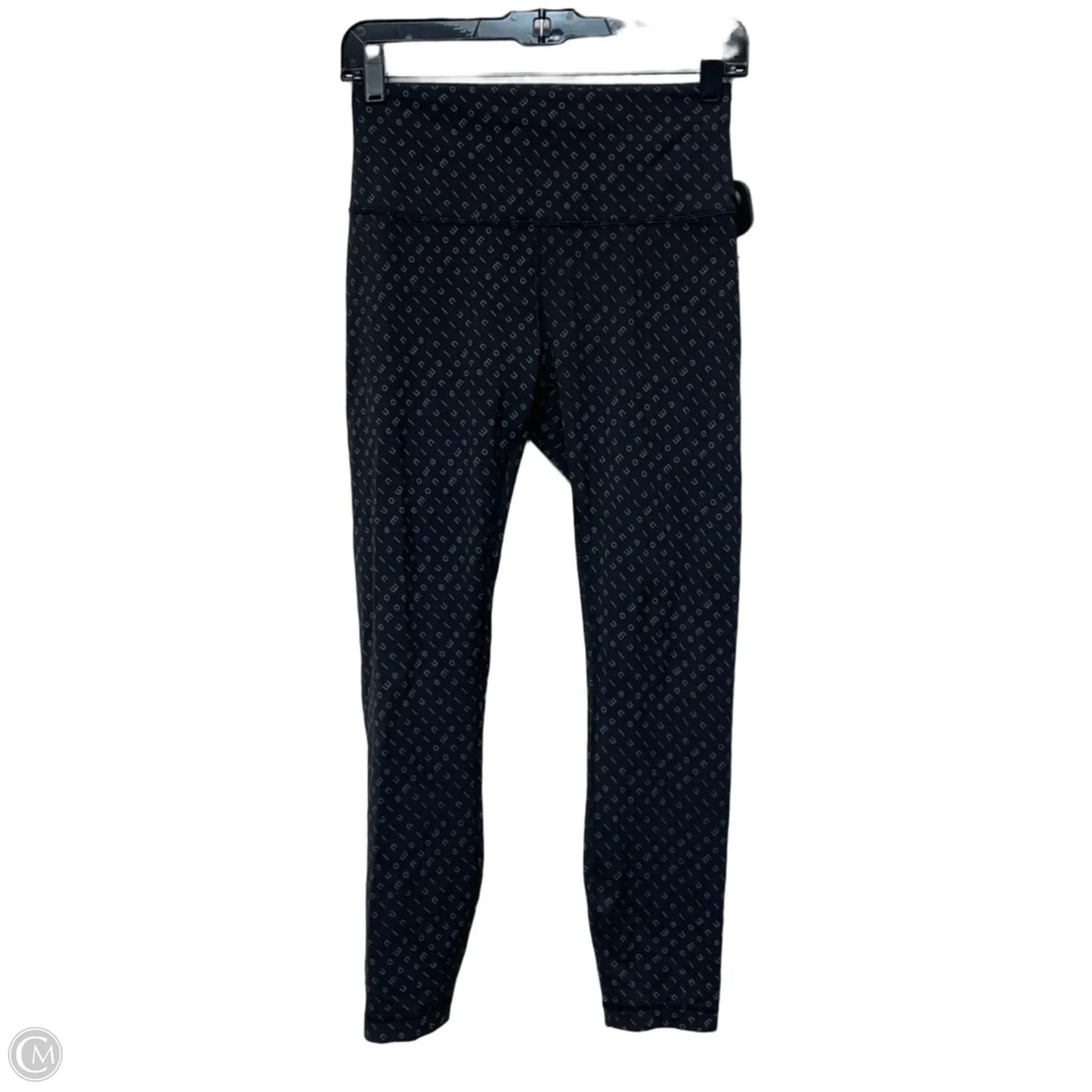 Athletic Leggings By Lululemon In Grey, Size: M