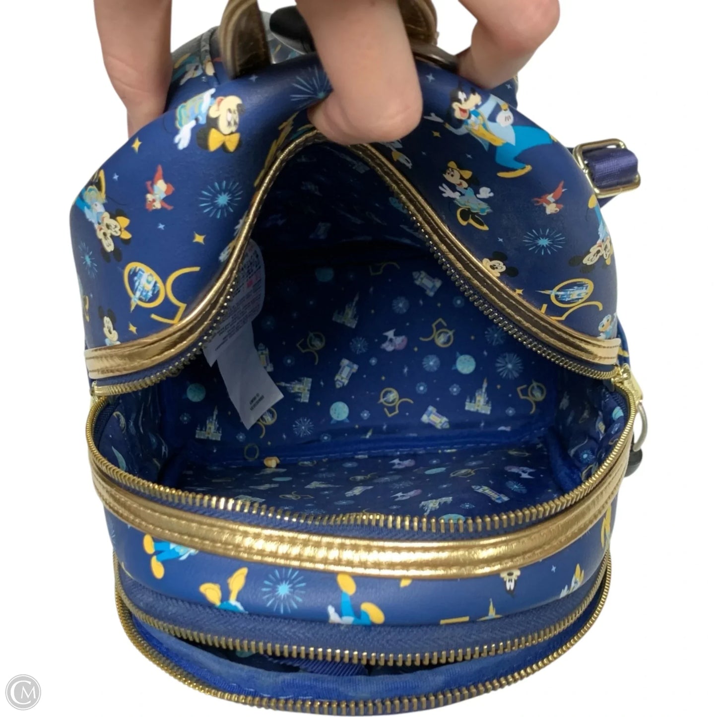 Backpack By Loungefly, Size: Medium