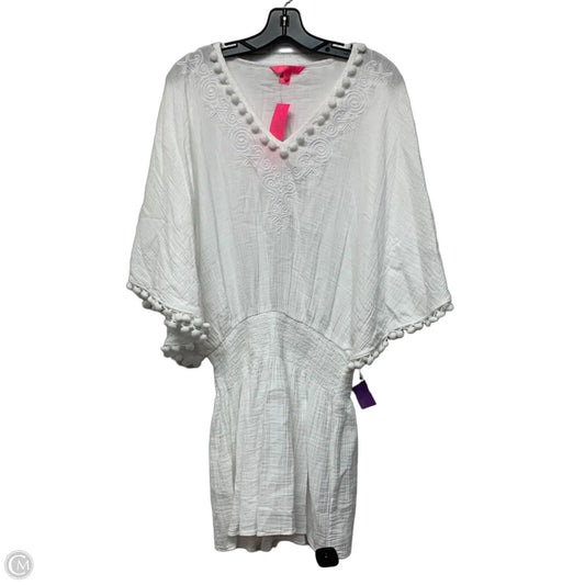 Dress Designer By Lilly Pulitzer In White, Size: S