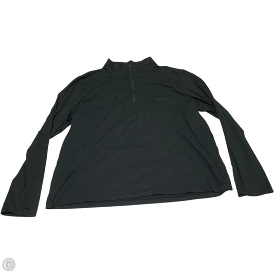 Athletic Jacket By Alo In Black, Size: Xl