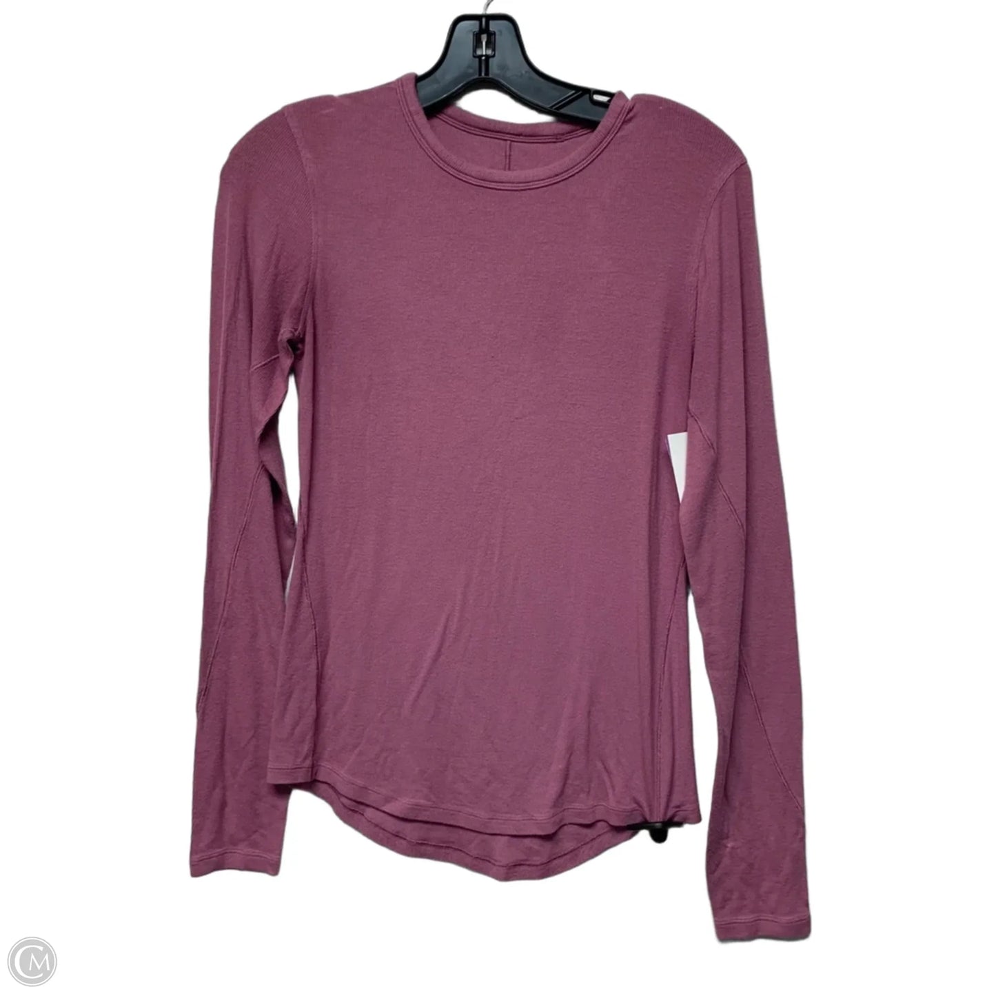 Top Long Sleeve By Lululemon In Purple, Size: S
