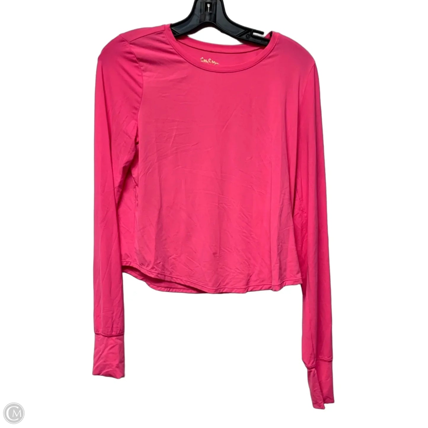 Top Long Sleeve Designer By Lilly Pulitzer In Pink, Size: S