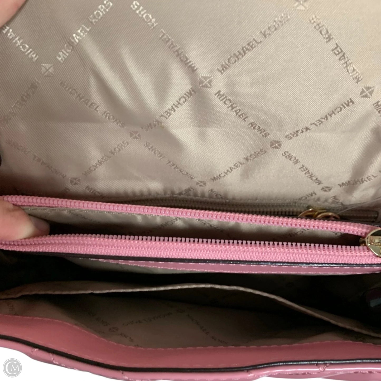 Crossbody Designer By Michael Kors, Size: Medium