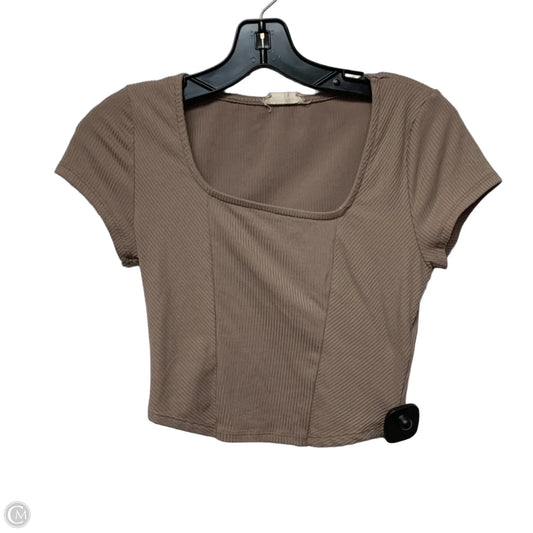 Top Short Sleeve By Altard State In Mauve, Size: S