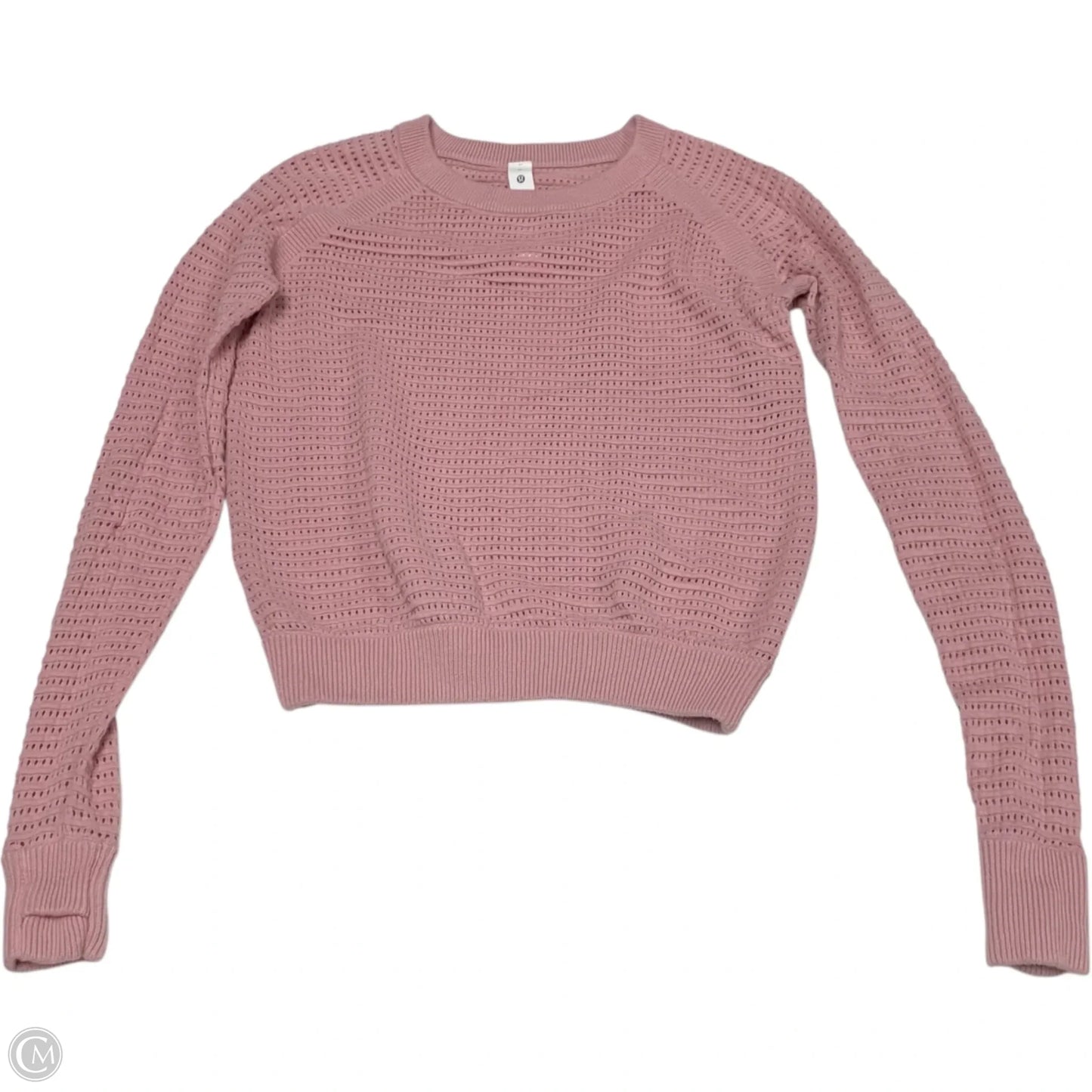 Sweater By Lululemon In Pink, Size: M