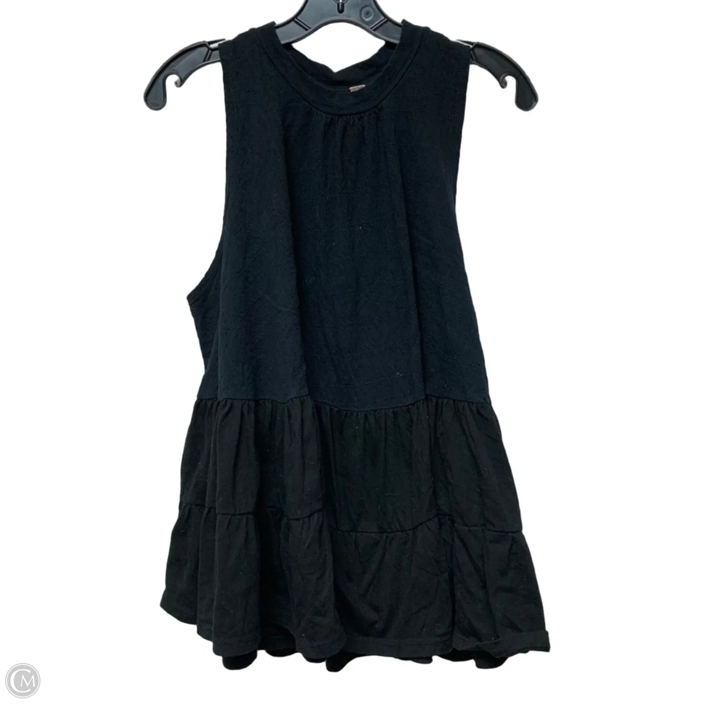 Tunic Sleeveless By Free People In Black, Size: M