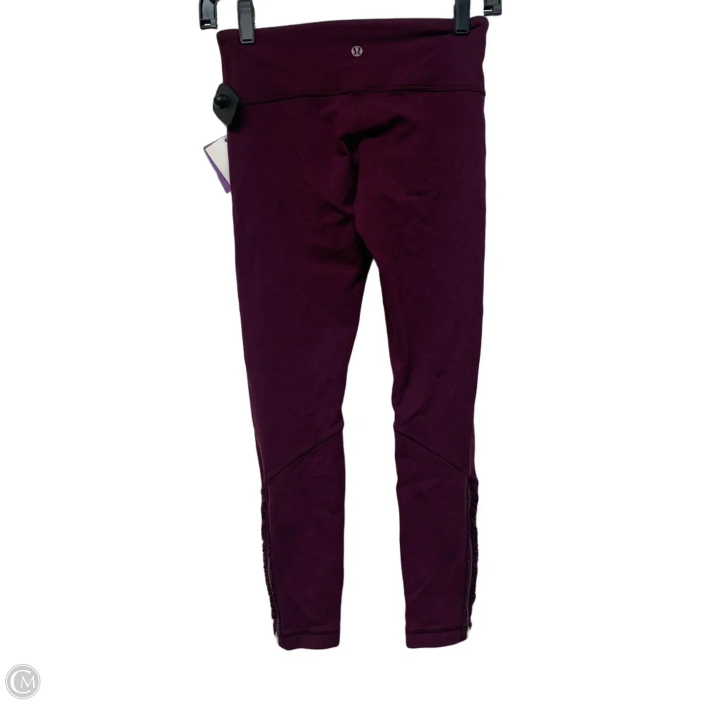 Athletic Leggings By Lululemon In Purple, Size: Xs