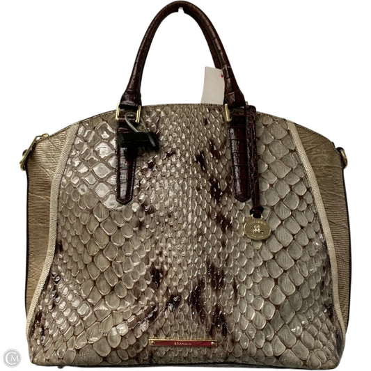 Handbag Designer By Brahmin, Size: Large
