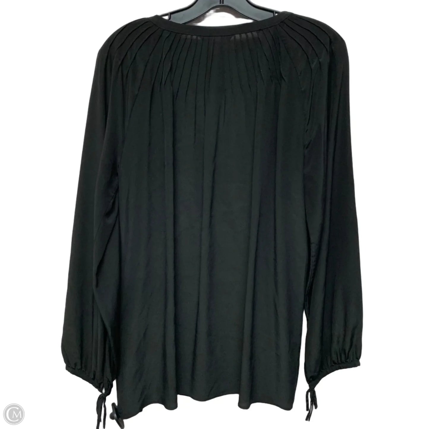 Blouse Designer By Lilly Pulitzer In Black, Size: L