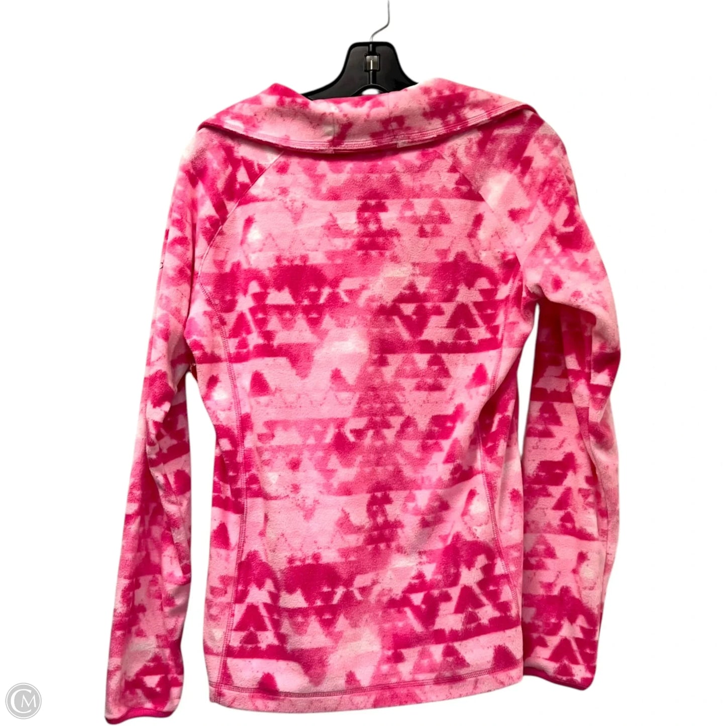 Jacket Fleece By Columbia In Pink, Size: M