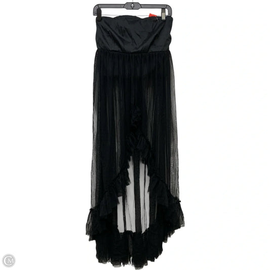 Dress Casual Maxi By Anthropologie In Black, Size: L