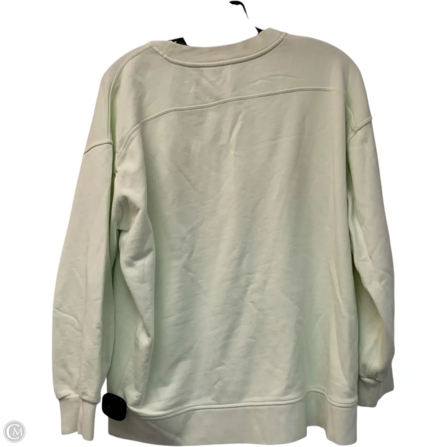 Athletic Sweatshirt Crewneck By Lululemon In Yellow, Size: Xs