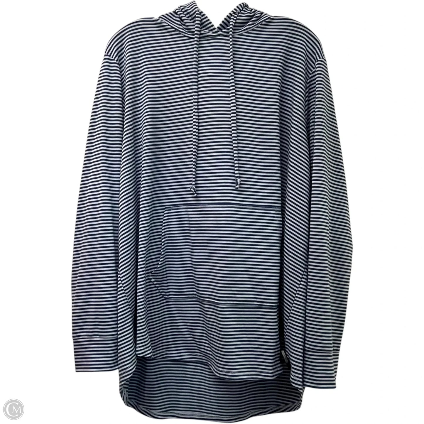 Sweatshirt Hoodie By Workshop In Blue, Size: 3x