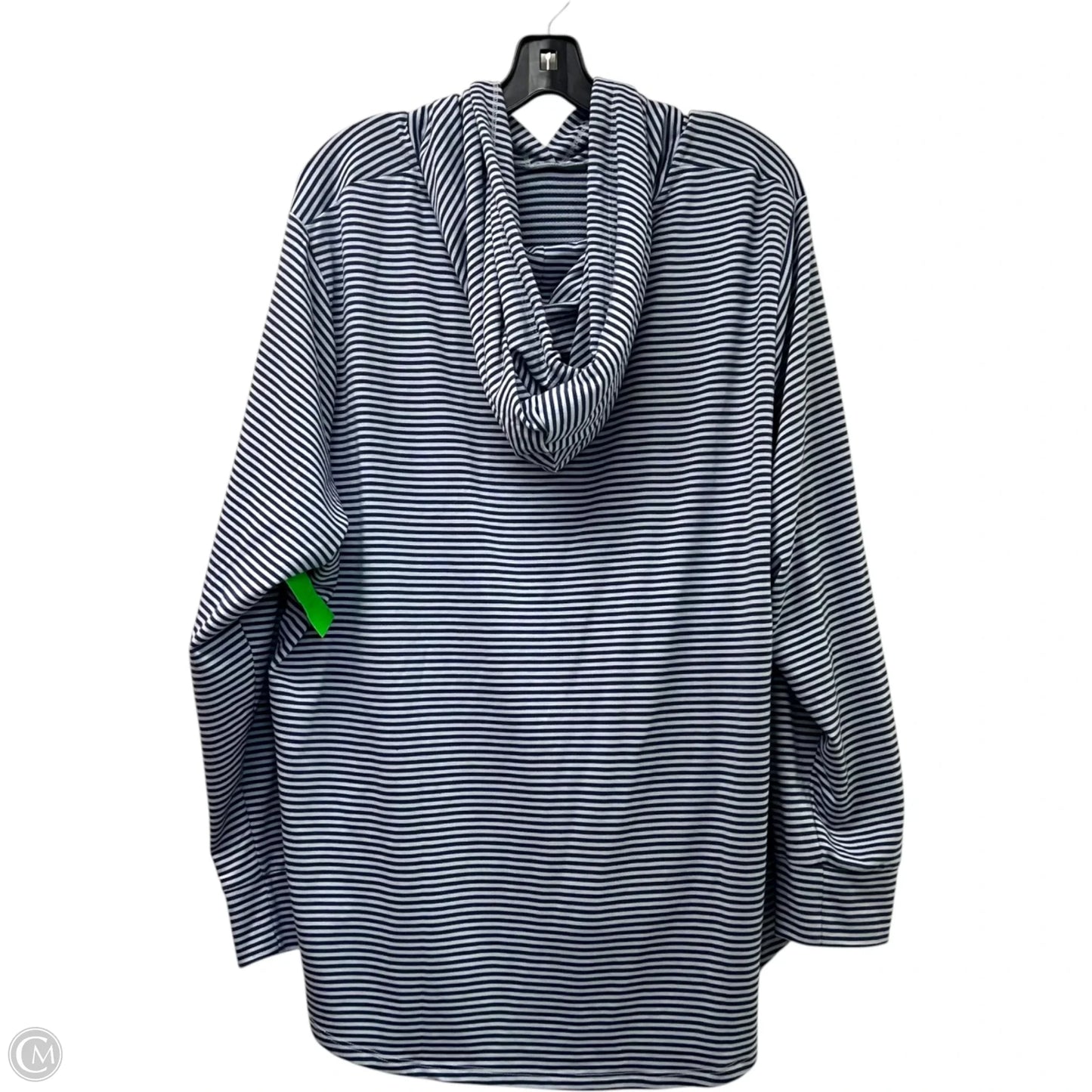 Sweatshirt Hoodie By Workshop In Blue, Size: 3x