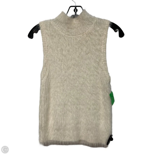 Vest Sweater By Jessica Simpson In Cream, Size: S