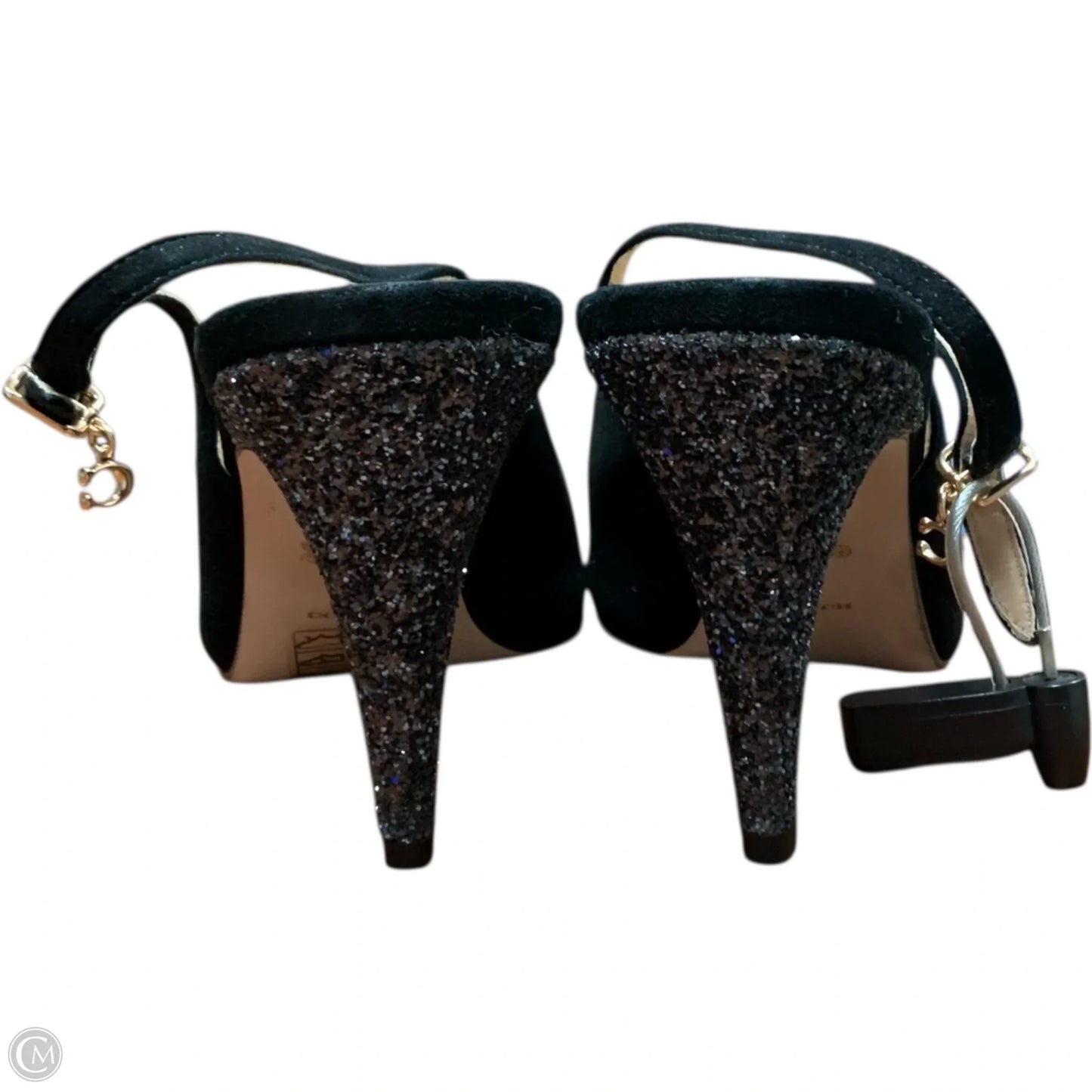 Shoes Designer By Coach In Black, Size: 9