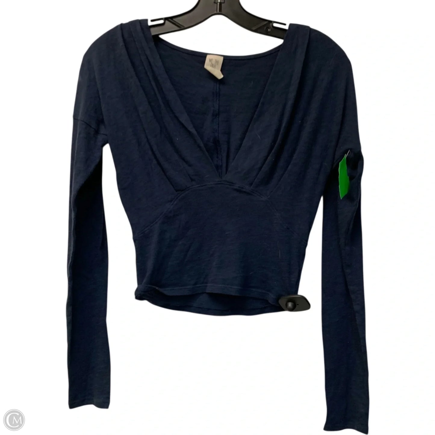 Top Long Sleeve By We The Free In Navy, Size: Xs