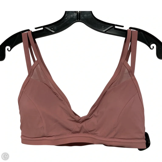 Athletic Bra By Lululemon In Pink, Size: 36c