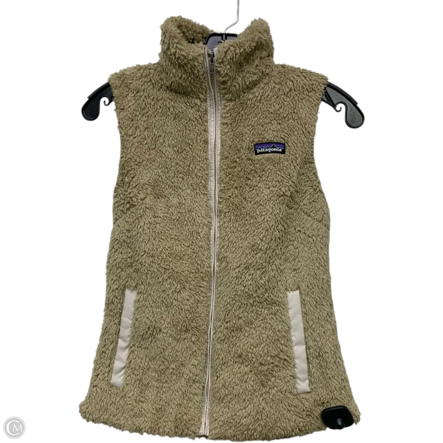 Vest Faux Fur & Sherpa By Patagonia In Tan, Size: Xs