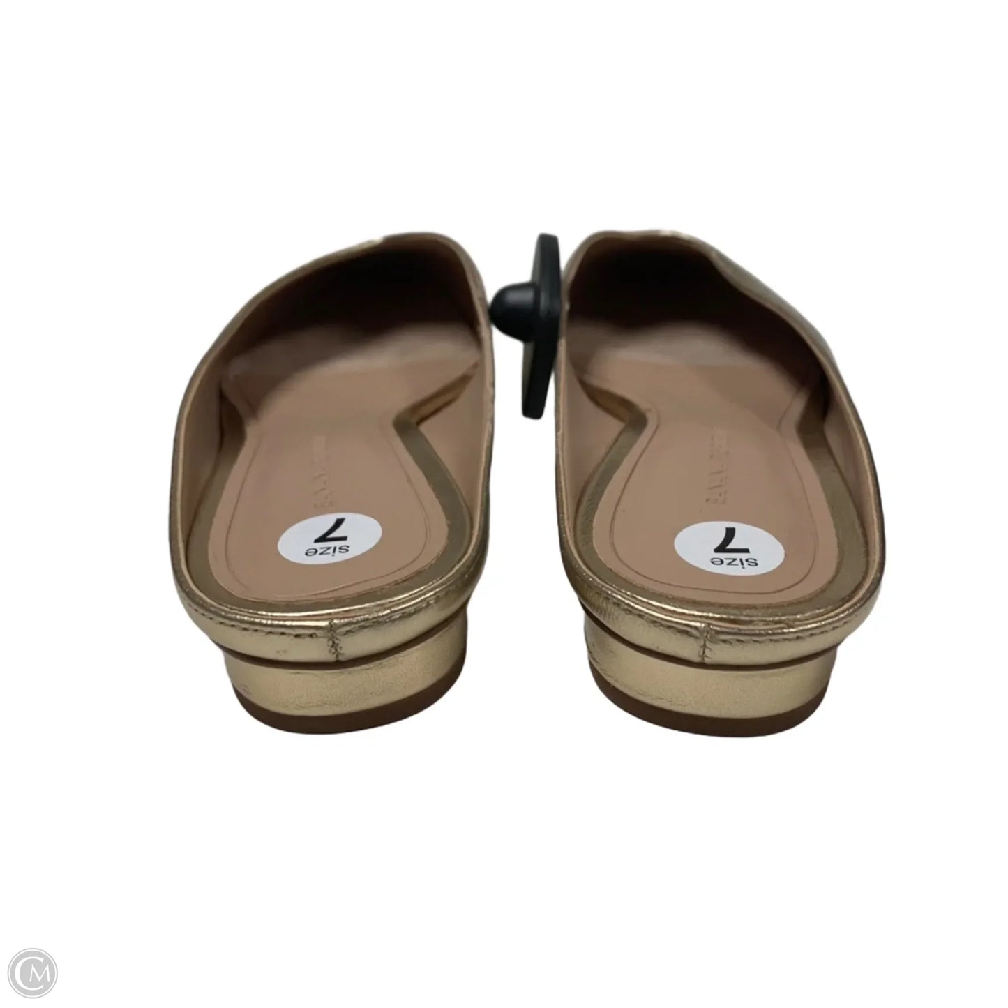 Shoes Flats By Banana Republic In Gold, Size: 7