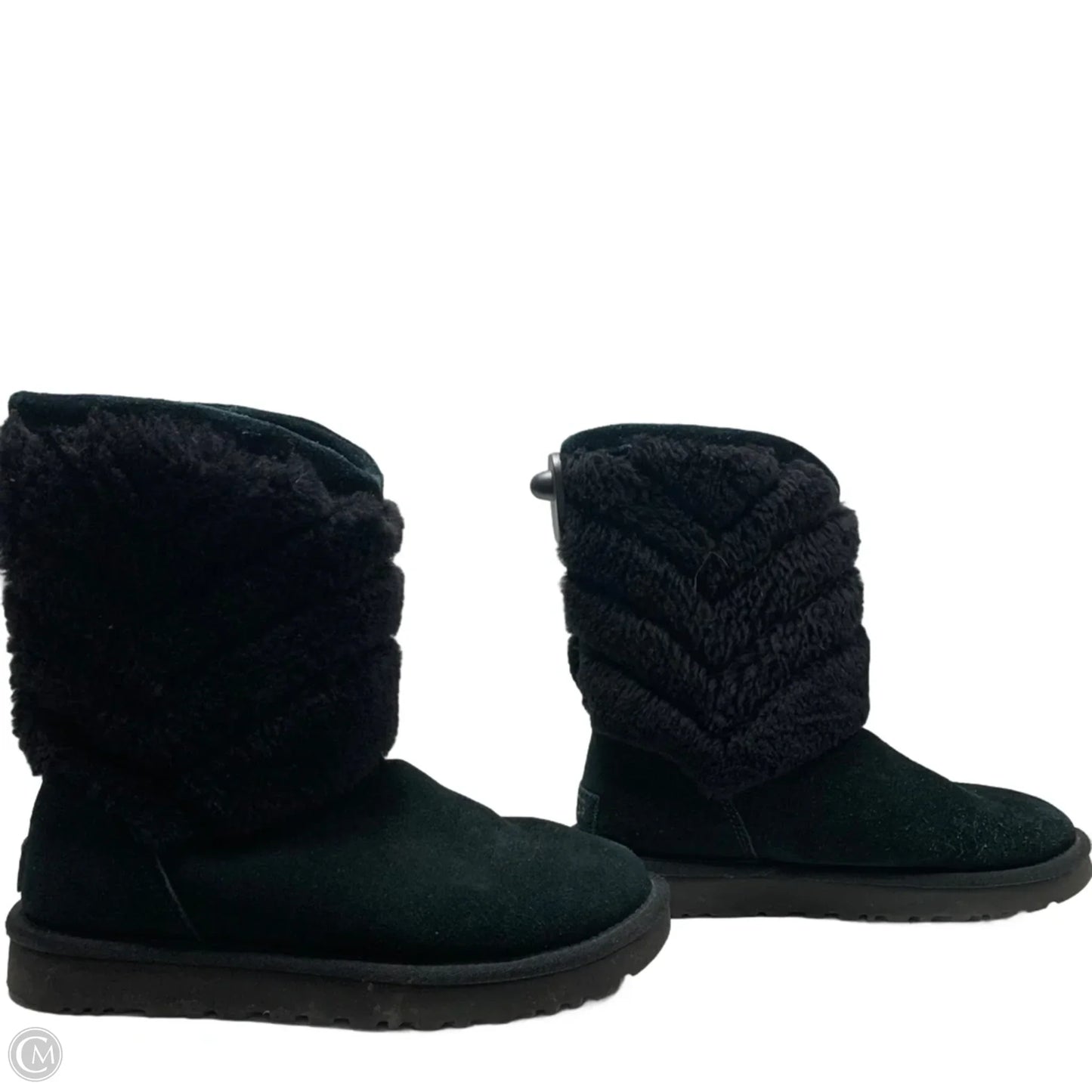 Boots Designer By Ugg In Black, Size: 8