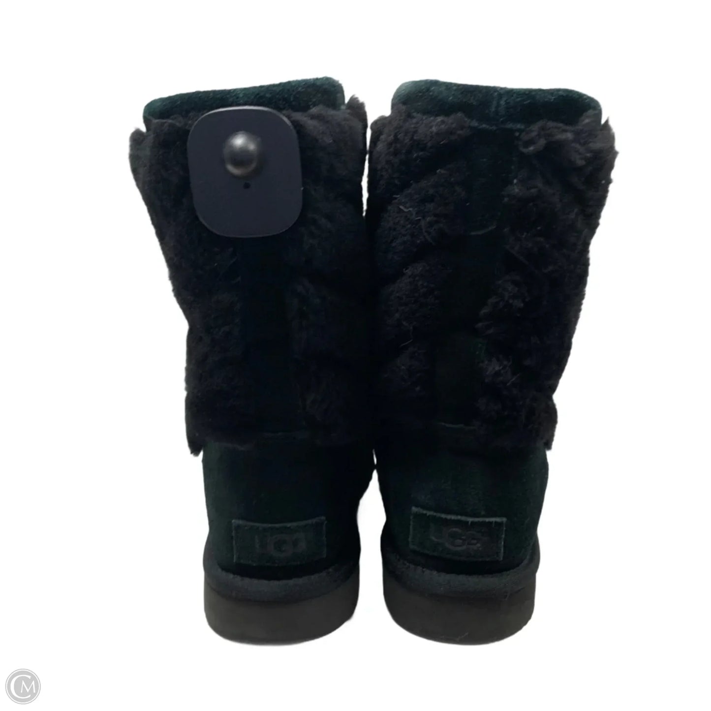 Boots Designer By Ugg In Black, Size: 8