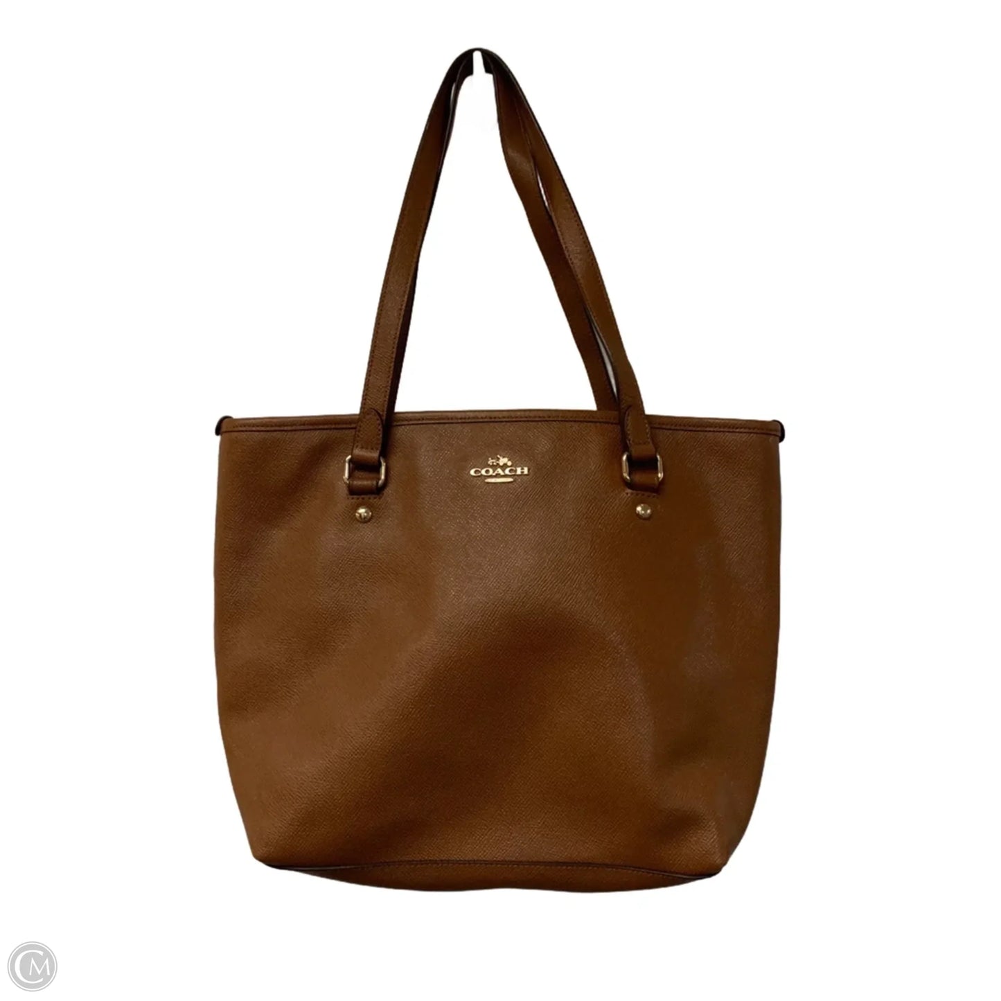 Tote Designer By Coach, Size: Medium