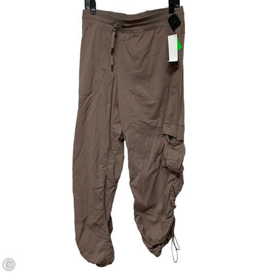 Athletic Pants By Lululemon In Taupe, Size: Xl