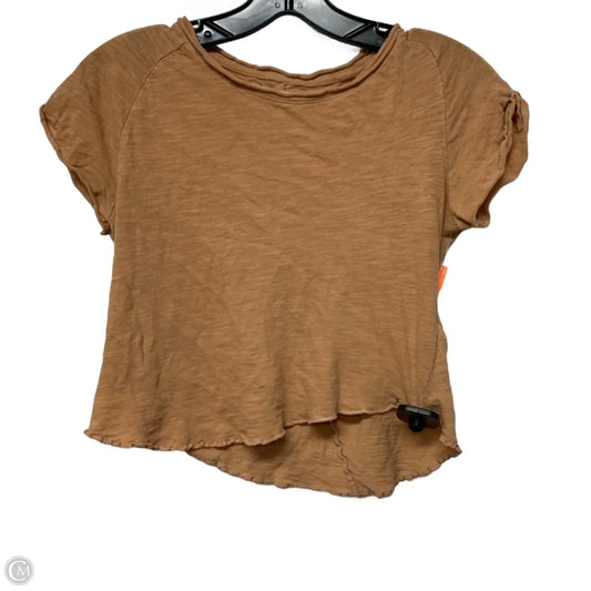 Top Short Sleeve By We The Free In Tan, Size: S