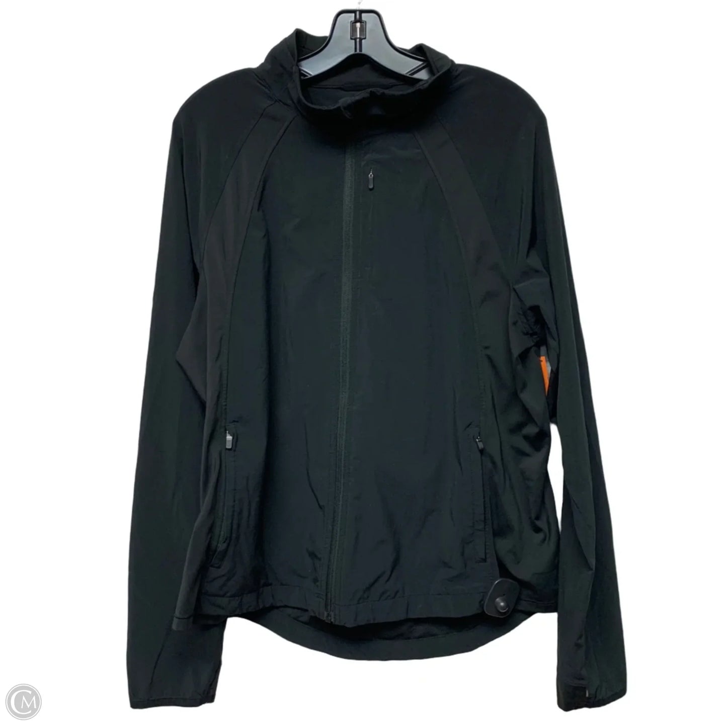 Athletic Jacket By Athleta In Black, Size: L