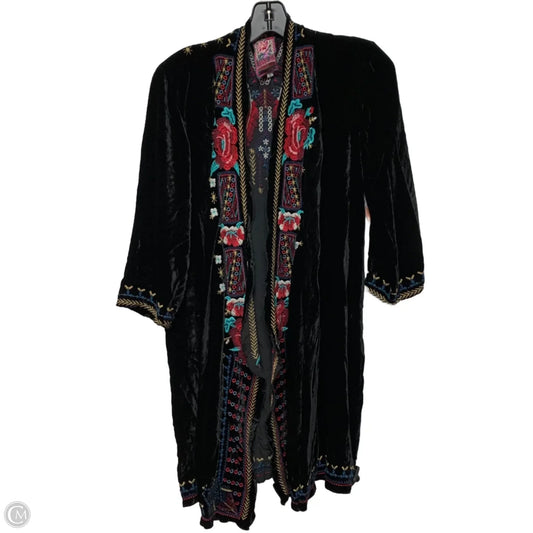 Cardigan Designer By Johnny Was In Black, Size: S