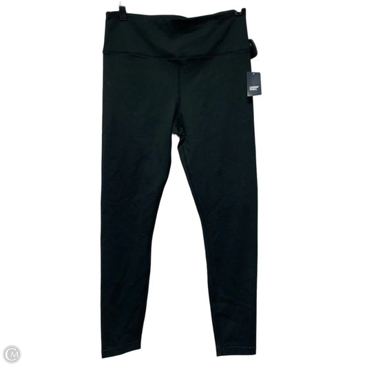 Athletic Leggings By Lands End In Black, Size: M