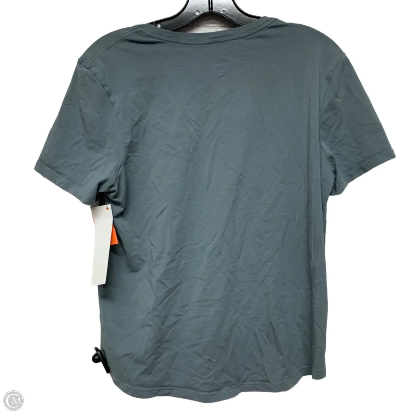 Athletic Top Short Sleeve By Lululemon In Blue, Size: S