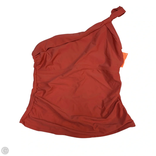 Swimsuit Top By Cupshe In Orange, Size: M