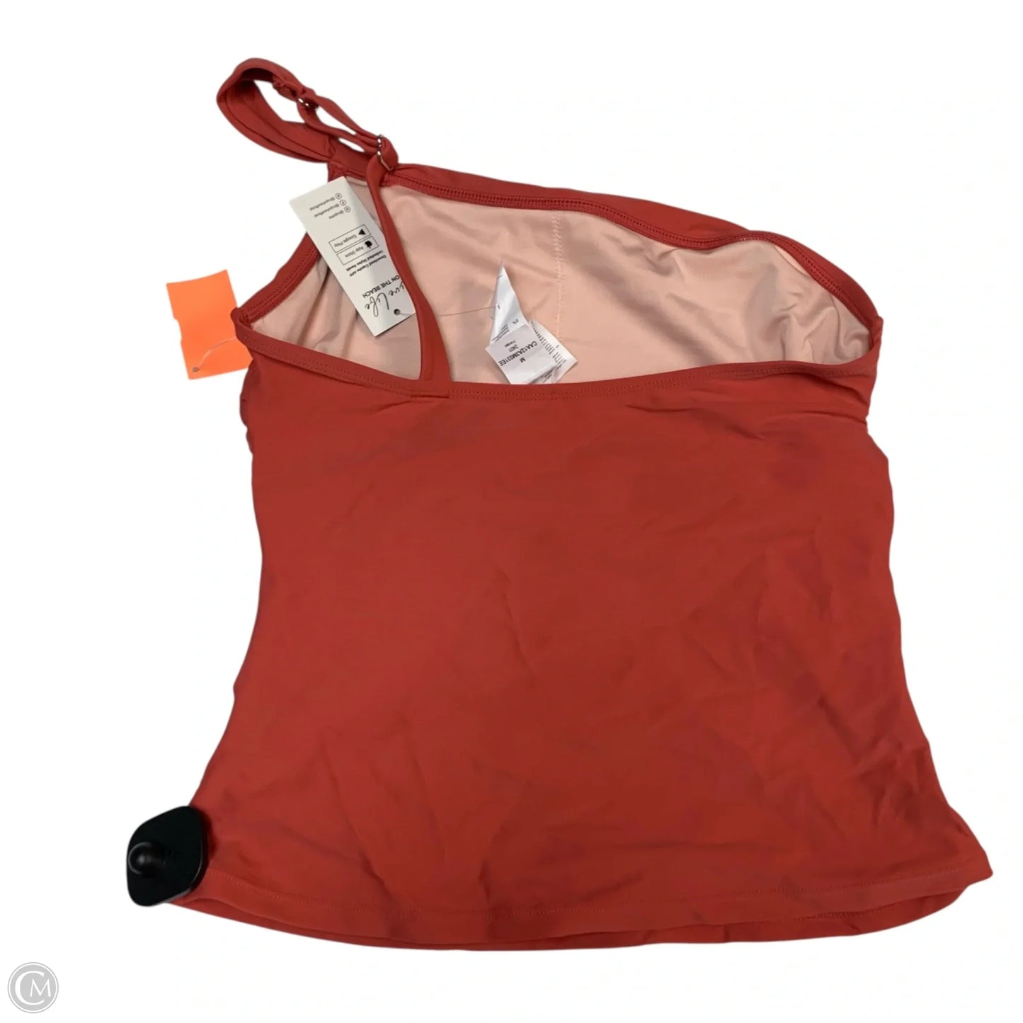 Swimsuit Top By Cupshe In Orange, Size: M