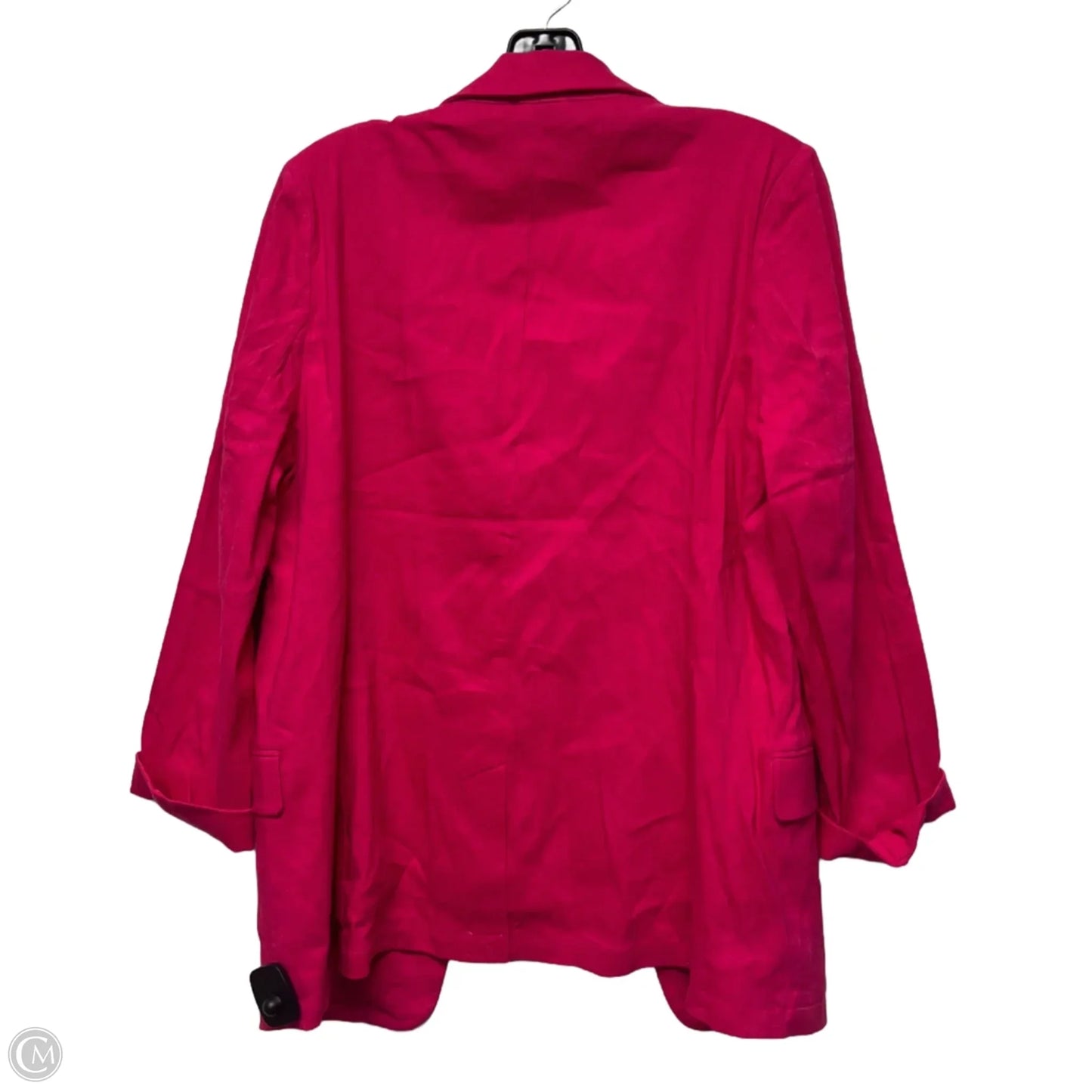 Blazer Designer By Halston In Pink, Size: M